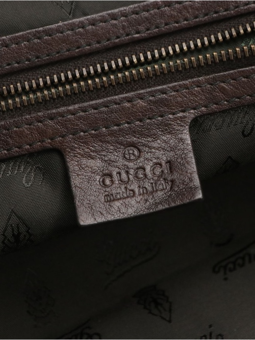 vintage large Gucci F/W 2008 Calfskin Leather Babouska Satchel Bag Y2k - Picture 6 of 8